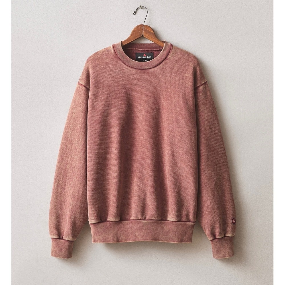 American Giant Unisex Vintage American Crewneck Sweatshirt XS Pullover‎ USA Rec